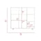 Tuhome Paprika Kitchen Cart, Four Casters, Four Open Shelves, Double Door Cabinet, Light Oak/White MDB7166 - alternate 4